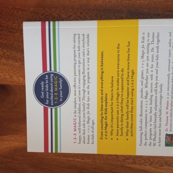 1-2-3 MAGIC FOR KIDS 2nd Ed Paperback Book by Thomas W. Phelan and Tracy M. Lee - Picture 2 of 2